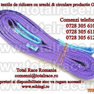 Chingi ridicare, chingi macarale, chingi textile, sufe de ridicat Total Race 
