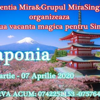 Vacanta in Japonia – 27 martie-07 aprilie 2020