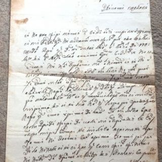  Document in chirilica de la 1833