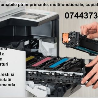 Reincarcam consumabile ptr.imprimante, multifunctionale, copiatoare 
