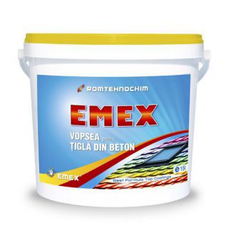 Vopsea pentru Tigla si Azbociment EMEX /Kg - Grena